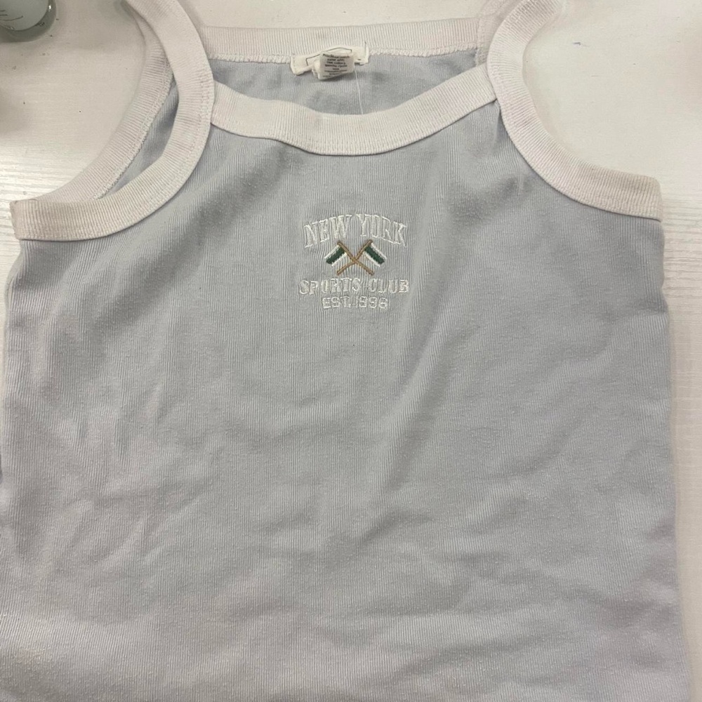 New York Sports Club Tank Top - Light Blue